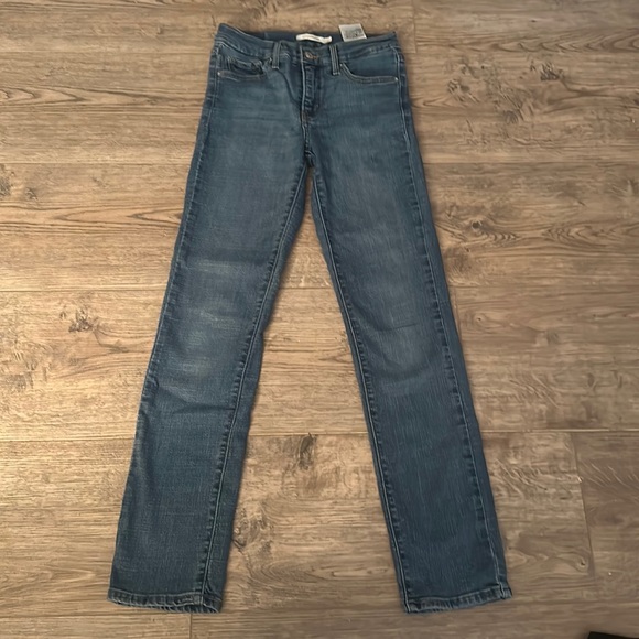 LEVIS 312 shaping slim high waisted jeans 26 - Picture 5 of 7